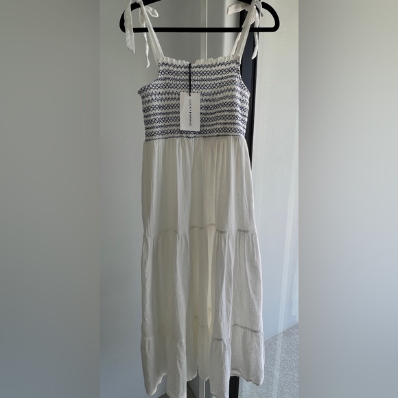 Lucky Brand Dresses & Skirts - LUCKY BRAND - Midi Dress with Smocked Top - Size Small